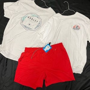COPY - BUNDLE!!! Hurley pacific sunwear Columbia shirt and shorts